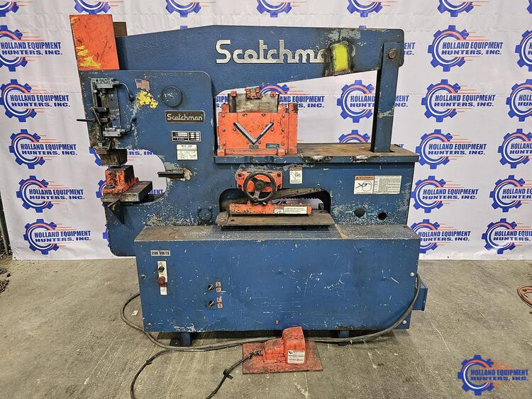 SCOTCHMAN 9012-24m Fabricating Machinery, Hydraulic Iron Worker | Holland Equipment Hunters, Inc.