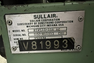 SULLAIR RSVS10-10A AC Air Compressors | Holland Equipment Hunters, Inc. (6)