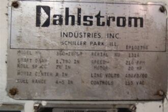 1998 DAHLSTROM 360-18-OB Rollforming, Rollformers | Holland Equipment Hunters, Inc. (10)